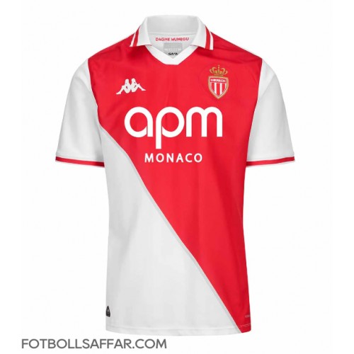 AS Monaco Hemmatröja 2024-25 Kortärmad